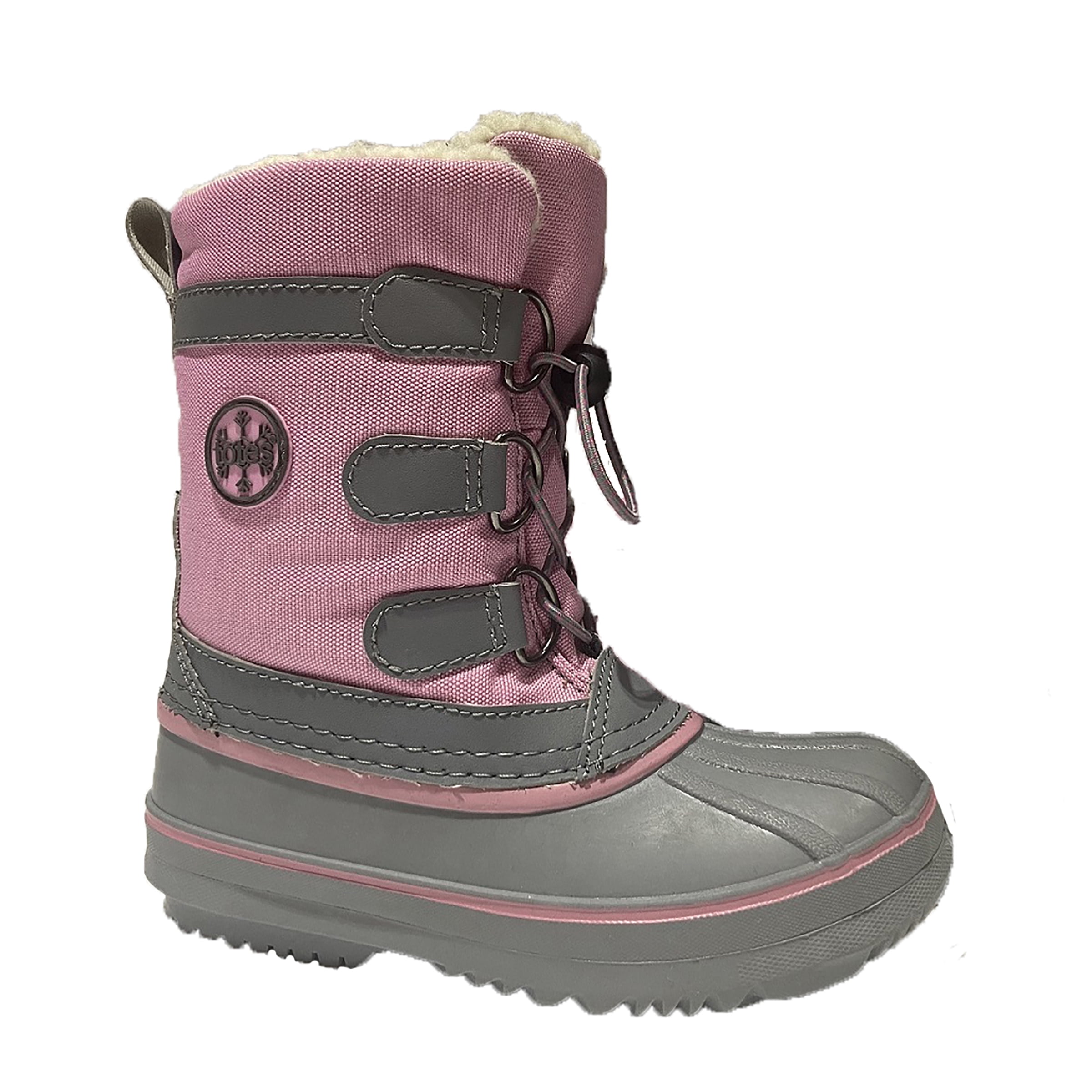 Totes Girls Youth Snow Boot Sizes 11 2 Walmart Com