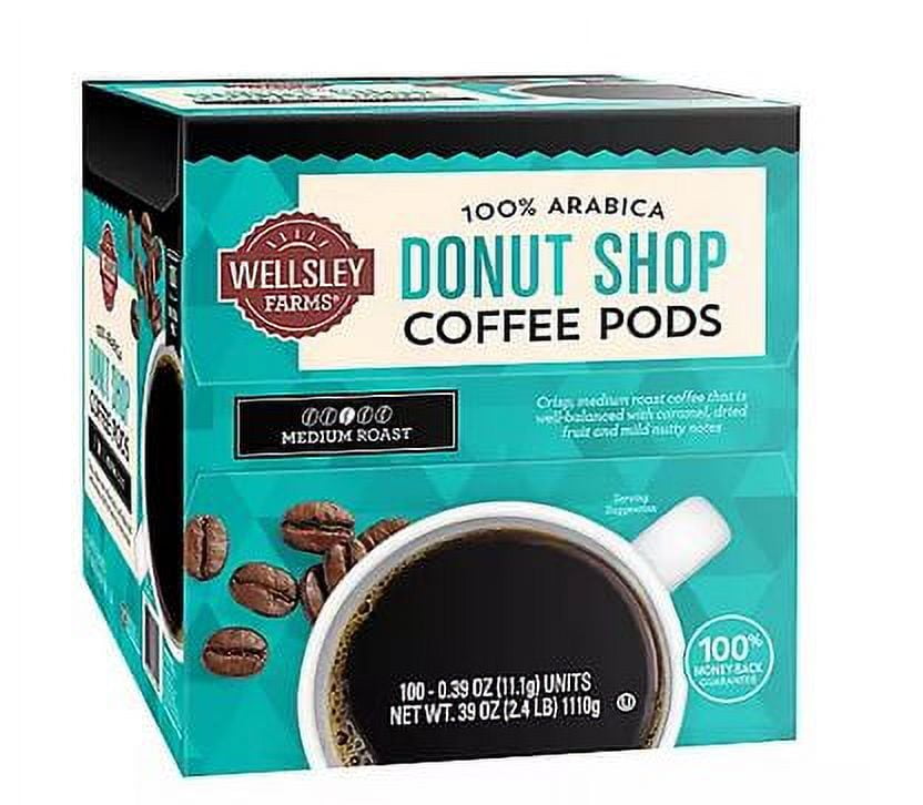 Wellsley Farms Donut Shop Coffee Pods 100 CT