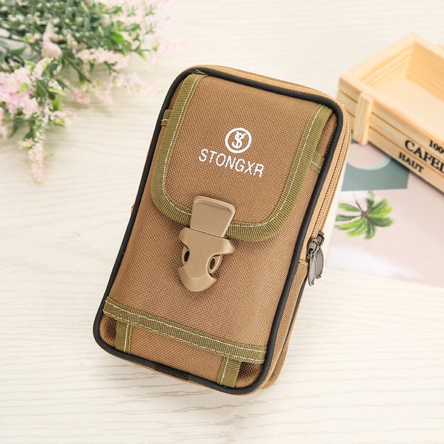 Bolso de hombro tipo bandolera para hombre Tela Oxford portátil de una sola capa para viajes al aire libre
