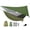 Green, variant on Camping Hammock With Mosquito Net Rain Fly Heavy Duty Tree Strap Nylon Parachute Single Double Tent Waterproof Rainfly Set For Backpacking Backyard Patio Hiking Travel Outdoor