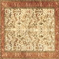 thumbnail image 1 of Ahgly Company Indoor Square Animal Brown Traditional Area Rugs, 7' Square, 1 of 4