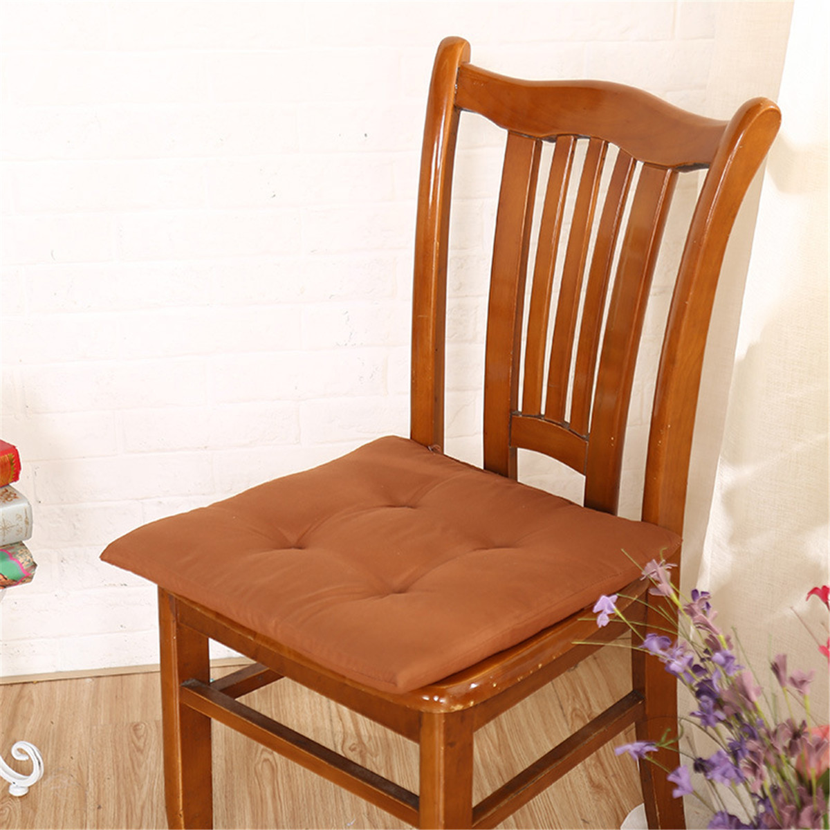 1/2/4Pcs Multicolors Soft Comfort Sit Mat Chair Seat Pads Cushion Pads