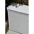thumbnail image 4 of Veradek Tambour Waste Bin White, 4 of 15