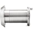 thumbnail image 2 of Visor de puerta de cobre macizo Ø22 mm Visor de puerta de gran angular de 200° con cubierta protectora ajustable para puertas de 35-60 mm (plata cepillada) esquí esquí Gafas de esquí, 2 of 5