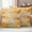 Orange, variant on Orange Fall Ombre Outdoor Waterproof Pillow Covers, Watercolor Abstract Oil Painting Decorative Square Throw Pillowcase Sofa Cushion Sham for Patio/Couch/Chair, 16"x16" 2 Pack