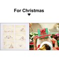 thumbnail image 2 of 6Pcs Tarjetas de papel de felicitación Sobre estilo retro Tarjetas de bendición Regalos de Navidad, 2 of 7