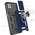 thumbnail image 2 of Galaxy A42 5G Case, TECHCIRCLE 360 Ring Kickstand Magnetic & Slide Camera Protector Military-Grade Rugged Hybrid Protective Cover for Samsung Galaxy A42 5G - Blue, 2 of 7