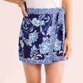 thumbnail image 3 of Falda Talakeno con estampado floral, minifalda de playa de verano para mujer, 3 of 7