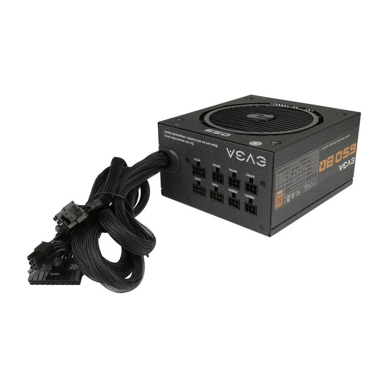 EVGA 650 BQ, 80+ BRONZE 650W, Semi Modular, 5 Year Warranty