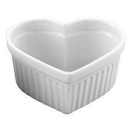 6 oz Heart Souffle Dish, 1 ea