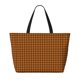 thumbnail image 2 of Easygdp Black And Orange Houndstooth Bolsa de Viaje de Playa de Gran Capacidad, Bolsa Tote Perfecta para la Playa, Escapadas de Fin de Semana y Viajes, 2 of 7