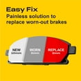 thumbnail image 3 of Ultimate Brakes Front and Rear Ceramic Brake Pad and Rotor Kit with Hardware WM81062, 3 of 5
