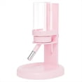 thumbnail image 1 of Botella de Agua para Hámster, Antigoteo, para Cobayas, con Soporte Ajustable, Dispensador de Agua A Prueba de Fugas, Color Rosa., 1 of 5