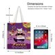 thumbnail image 5 of Pizza Tower Bolso de tela con estampado de lienzo para mujer, bolsa de compras reutilizable y estética, con cremallera interior, regalo para mujer,38*45cm., 5 of 6