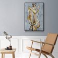 thumbnail image 5 of Grey Maiden I Framed Premium Gallery Wrapped Canvas - Ready to Hang - 27 x 41 - Black Floating Frame, 5 of 9