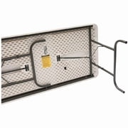 Iceberg IndestrucTable TOO Banquet Folding Table, 30x60, Platinum