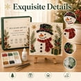 thumbnail image 3 of Christmas Sea Glass Art Kit, DIY Sea Glass Mosaic Art Kit for Beginner & Adults, Mosaic Craft Kit with Santa, Christmas Theme Artwork, DIY Home Decor, Craft Lovers Gift, 3 of 8