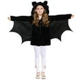 thumbnail image 3 of 3-13T Kids Toddler Unisex Vampire Bat Costume, Boys Girls Jumpsuit Halloween Cosplay Costume Set, 3 of 7