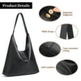 thumbnail image 3 of SENDEFN Tote Bag for Women Soft Hobo Tote,Large Shoulder Bags Ladies Tote Handbags Suitable for School Work Travel be Attached Small Wallet, 3 of 7