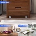 thumbnail image 3 of SHISUYAN DOITOOL 4 Pcs Niveleurs de Meubles Pieds de Nivellement Robustes Pieds de Nivellement Réglables pour Armoire Table Établi, 3 of 9