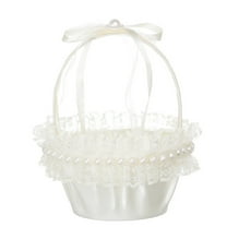 Hilingoto Party Balloon, Wedding Flower Basket, Champagne Gold Wedding Saton Flower Baskets Western Western Wedding Flower Basketball Basket New Festival Flower Basket, Wedding Party Flower Basket