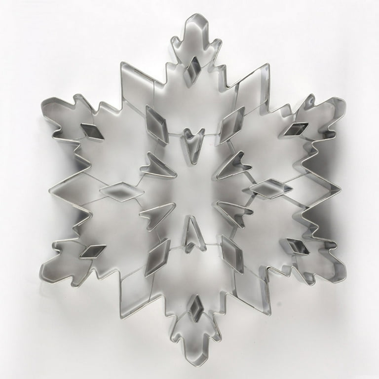 Yesbay Snowflake Mold Chocolate Mould Food Grade Kitchen Baking Christmas  Party Celebration Birthday Cookie Mold for Baker 