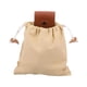 thumbnail image 5 of Bolsa de recolección, riñonera con cordón, multiusos de lona para senderismo y recolección. Caqui, 5 of 8