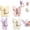 Mix, variant on Rotating Butterfly Adhesive Wall Hooks, Cute 3 Prong Design with Adjustable Wings 270° Swivel, Corner Storage for Towels, Keys, Bags in Bathroom, Entryway and Kitchen