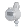 thumbnail image 1 of Graflsoa Solar-Powered Garden Irrigation Timer with LCD Display, Automatic Watering System for Balcony, Lawn, and Agriculture, 16 Programmable Settings, ABS Material, Grey Color, 21mm Tap Connection, 1 of 6