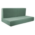 thumbnail image 4 of funtasica 2Pcs RV Seat Covers Camper Cushion Covers Easy Fitted Comfort Camper Cushion Slipcovers Sofa Furniture Protector for Trailers green, 4 of 8