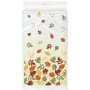 Autumn Leaves Plastic Table Cover - Rectangle