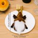 thumbnail image 1 of New Christmas Tableware Holder Gnome Silverware Holder Cutlery Knife Fork Spoon Pouch Bag for Xmas Party Dinnerware Table Decor, 1 of 5