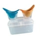 thumbnail image 5 of Kit de 2 vasos lavaojos reutilizables con recipiente de almacenamiento. Vasos para limpieza ocular. Azul y naranja, 5 of 9