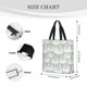 thumbnail image 3 of Fotbe White Birds Bolsa Tote con Estampado para Mujer, Bolsos con Cremallera, Bolsa de Hombro Casual de Gran Capacidad con Bolsillos Internos, 3 of 7
