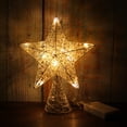 thumbnail image 3 of Árbol de Navidad Top Star CVHOMEDECO blanco con LED blanco cálido, 3 of 9