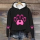 thumbnail image 1 of Sudadera con capucha para niños, de invierno, con estampado largo de terciopelo, informal y cómoda, de manga larga, de poliéster., 1 of 5