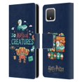 thumbnail image 1 of Head Case Designs Officially Licensed Harry Potter Deathly Hallows I Magical Creatures Leather Book Wallet Case Cover Compatible with Google Pixel 4, 1 of 6