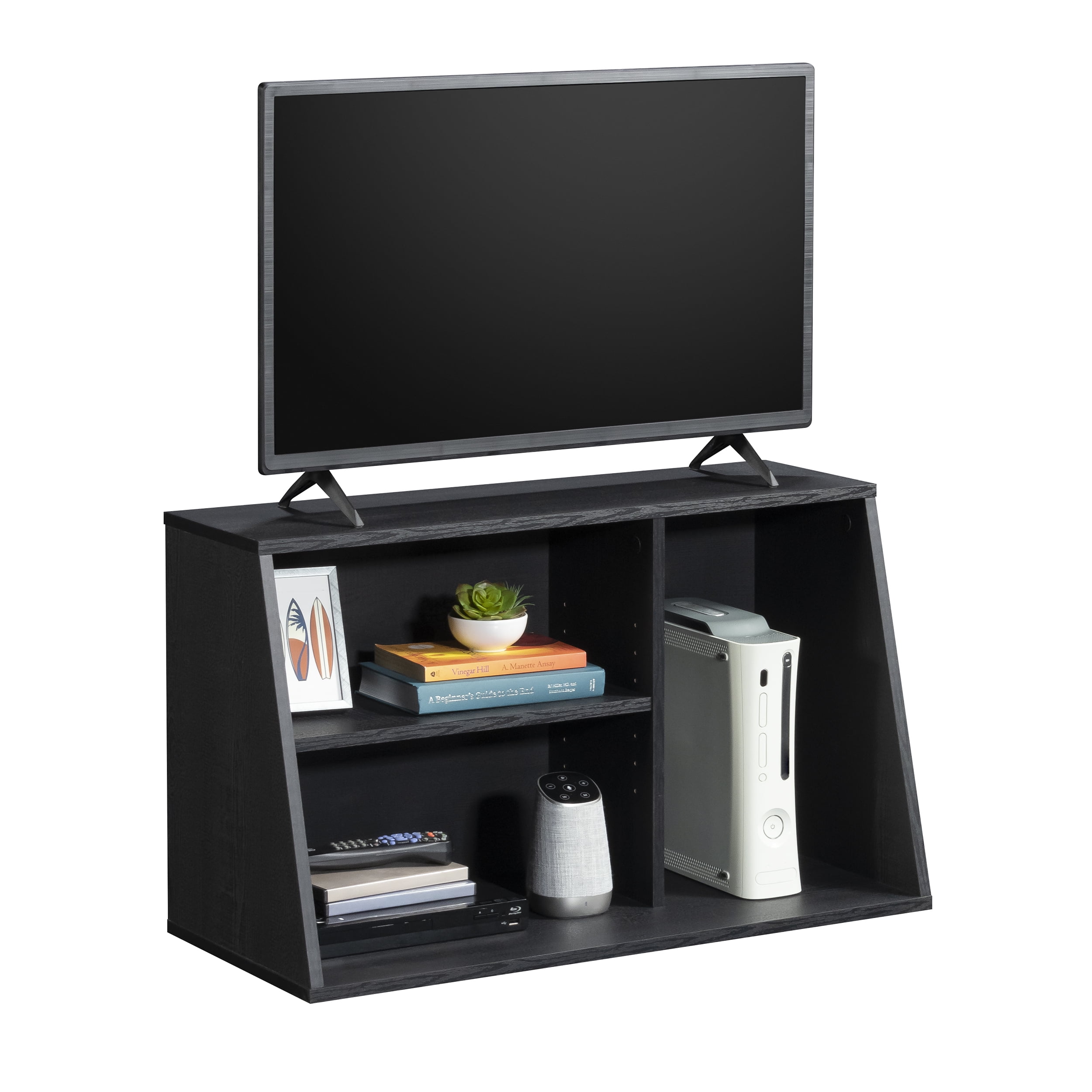 Mainstays Gamer TV Stand Console for TV's up to 32", Black Finish