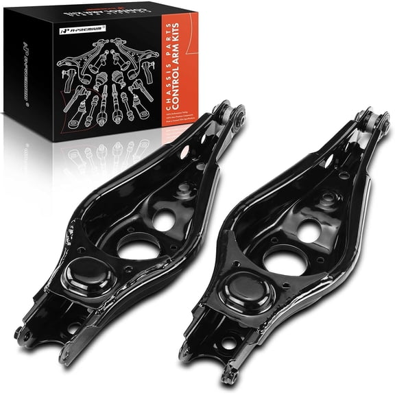 A-Premium 2 x Rear Lower Control Arm, with Bushing, Compatible with Toyota RAV4 2006-2018