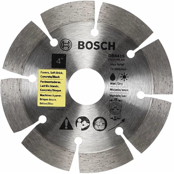 Bosch DB441S 4-Inch Segmented Rim Diamond Blade