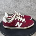 thumbnail image 1 of New Balance Shoes Mens Size 10 D 425 Athletic Sneaker Red Suede, 1 of 6