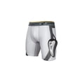 thumbnail image 2 of Short Compresivo CHAMPRO con Copa Integrada y Almohadillas Laterales Tela Elástica 4 Vías Blanco L, 2 of 5
