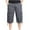 Gray-07, variant on VIPOIN Mens Cargo Shorts Long Capri Below The Knee Shorts 3/4 Relaxed Fit Shorts with Pockets