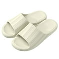 thumbnail image 1 of Men's Slipper Couples Solid Mens House Slippers Mens Slippers Open Toe Shower Home Non- Breathable Mens Heated Slippers Men's Slippers Massage Soft Sole Quick Mens Slippers Memory Foam, 1 of 4