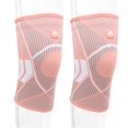 thumbnail image 4 of Exercise Knee Protector, Anti Slip Sports Knee Pads Nylon Polyurethane Fibre Pink 4 Sided Elastic  For Running M,L,XL, 4 of 8
