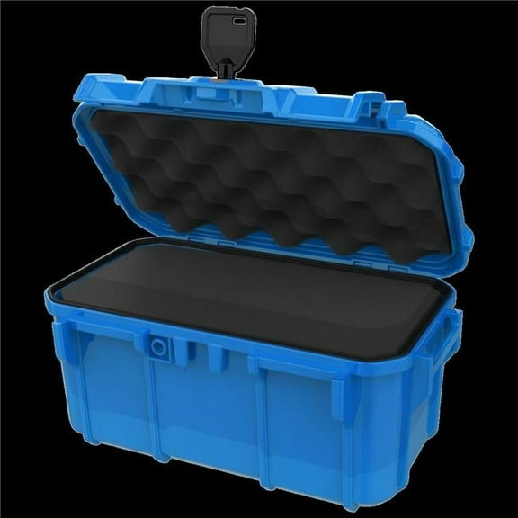 Seahorse SE58F,BL 9.5 x 5.8 x 4.7 in. Protective Micro Case with Foam, Blue