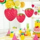 thumbnail image 5 of Linterna de papel 3D con forma de fresa para niños, decoración para fiesta de cumpleaños de jardín de infantes, linterna plegable hecha a mano con forma de extraterrestre, 5 of 5