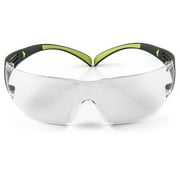 Peltor Sport SecureFit Safety Glasses, SF400-PC-9, Clear Plastic Lens, Anti-fog, Scratch-Resistant