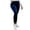 Blue, variant on Audhol Velvet Leggings for Women Women Velvet Leggings Soft Warm Winter Solid High Waisted Soft Velvet Stretchy Legging Holiday Clothes Women's Leggings Black L