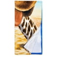 thumbnail image 3 of Dawhud Direct Selfie Giraffe Beach Towel - 30" x 60" Pool Towel - Super Soft Plush Cotton - Giraffe Bath Towel Print - Beach Towel Clearance - Beach Towel for Kid - Pool Towel - Large Beach Towel, 3 of 4